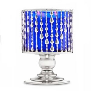 B&BW Beaded Pedestal Candle Holder